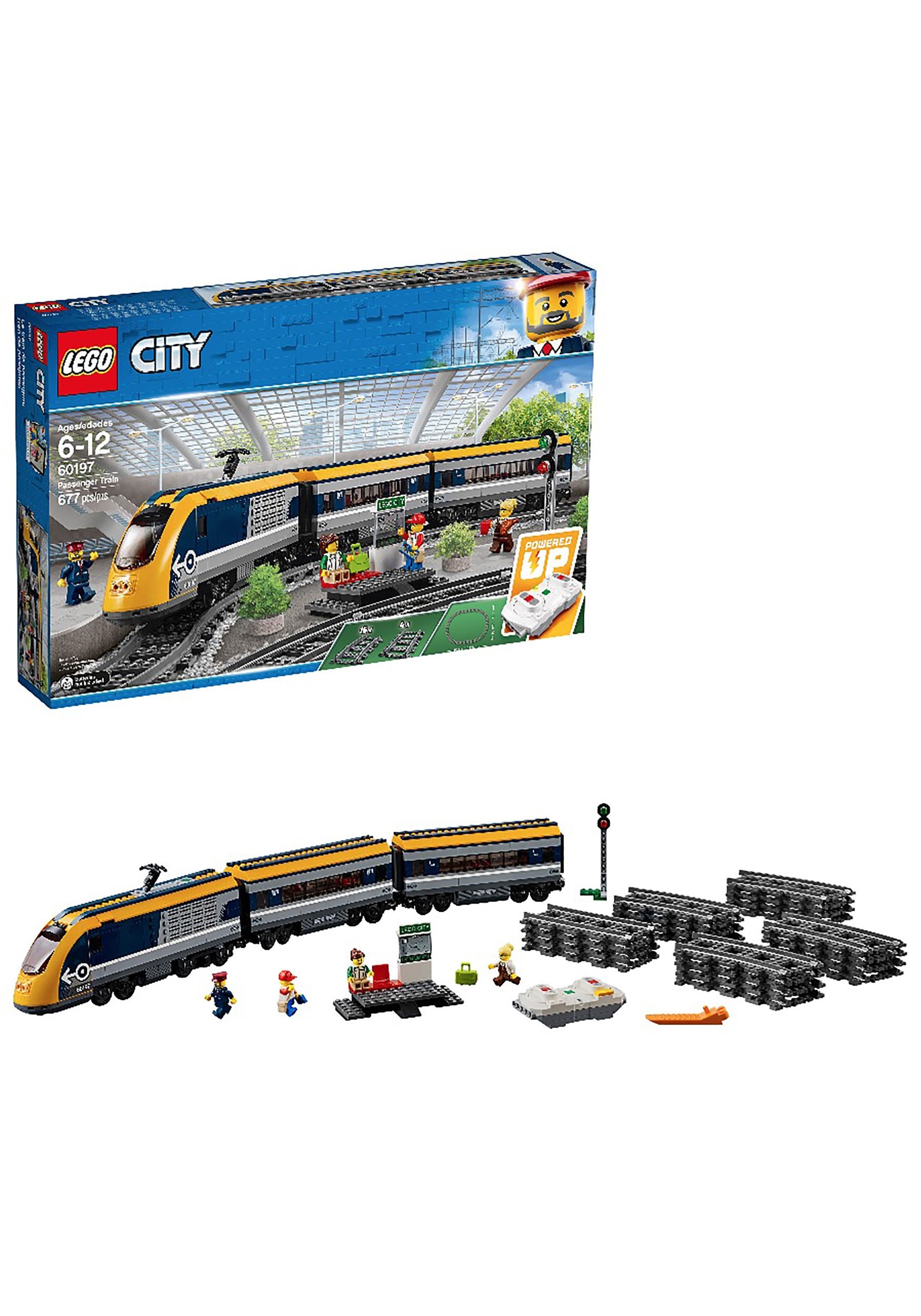 Passenger Train: LEGO City Building Set