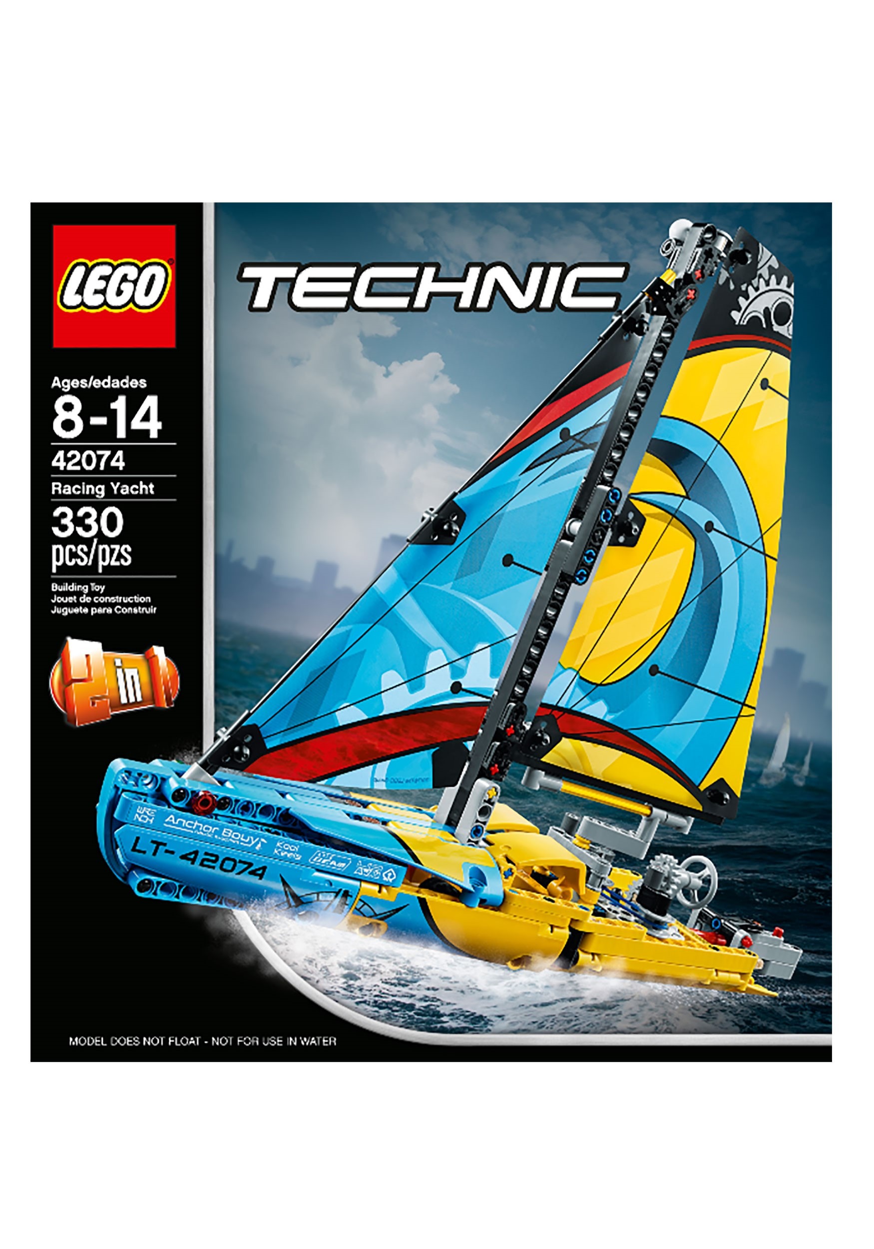 lego technic racing yacht