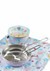 Mermaid 10 Piece Tin Kitchen Set with Cloth and 3 Utensils 3