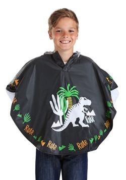 Color Changing Kids Dinosaur Poncho