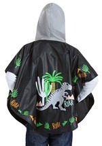 Color Changing Kids Dinosaur Poncho Alt 2