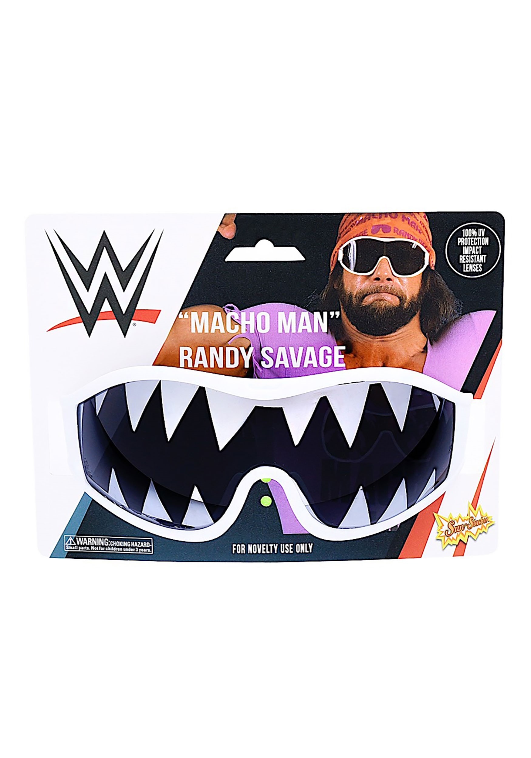 Macho Man Randy Savage Macho Man On Sunglasses Adult T Shirt WWE Wrestling 