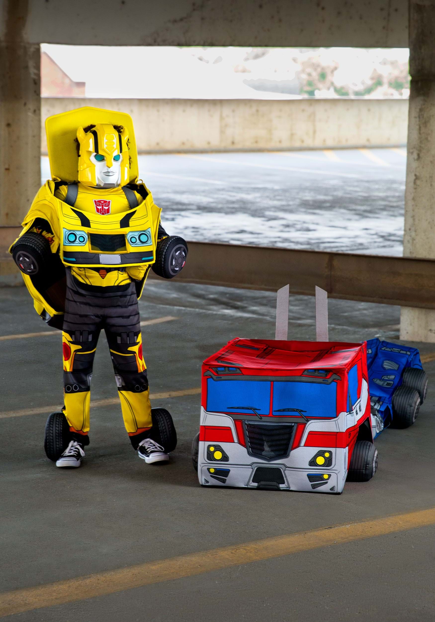 Bumblebee Optimus Transforming Vehicle Autobots Boys Child Toddler Birthday Toys 