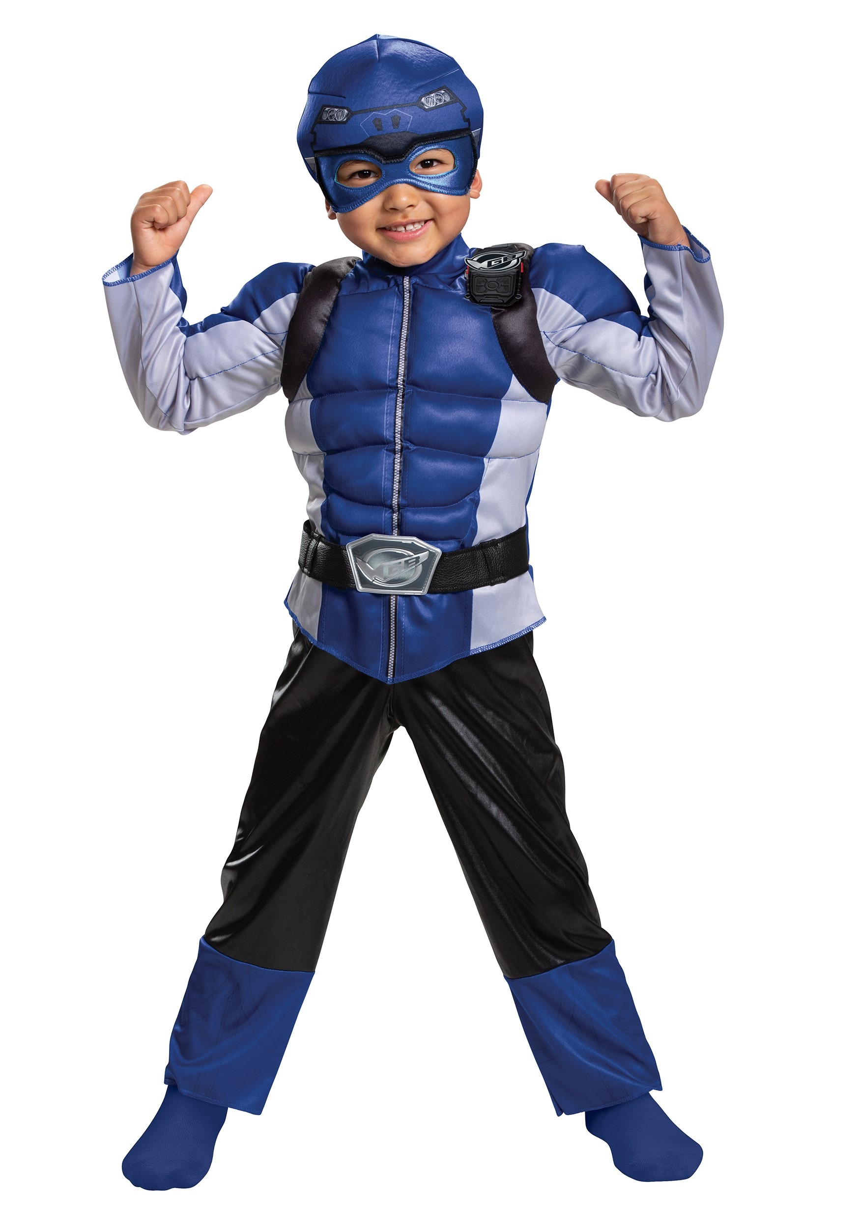 Kids Power Rangers Beast Morphers Cosplay Costume Child Party Unisex Morphsuit 
