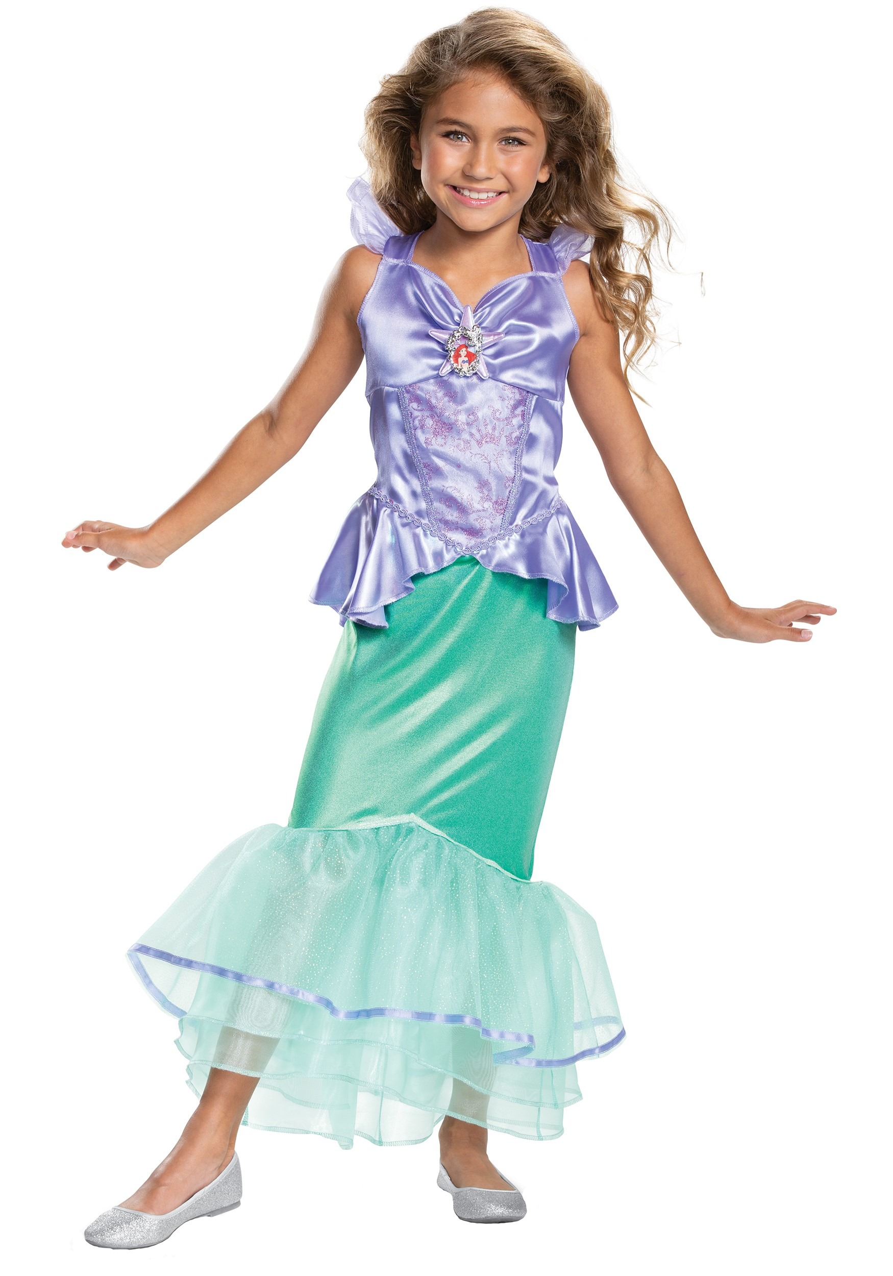 Little Mermaid Ariel Classic Costume for Girls