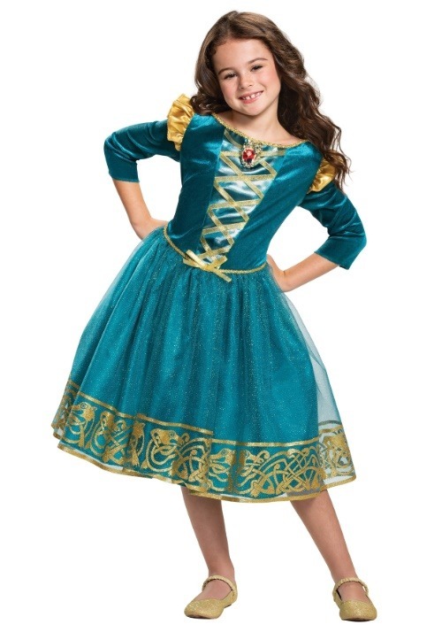 Brave Merida Classic Girls Costume