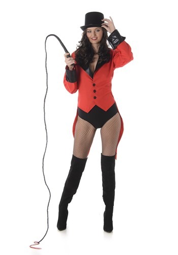 Womens Red Ringmaster Sexy Costume