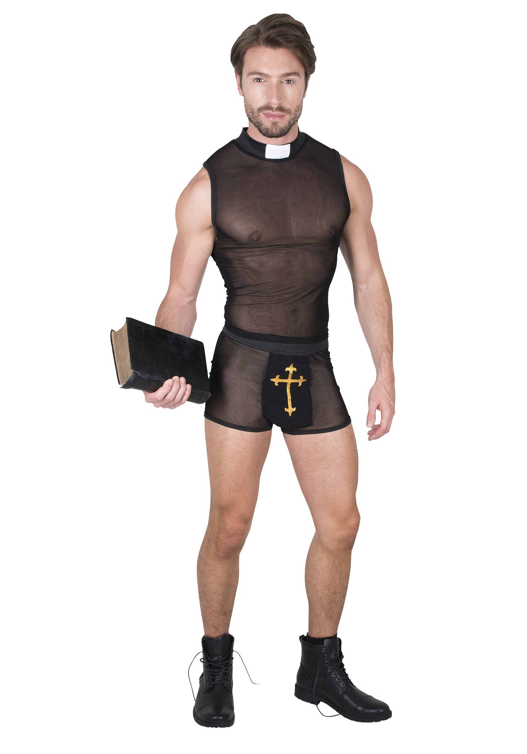 Sexy Mens Priest Costume