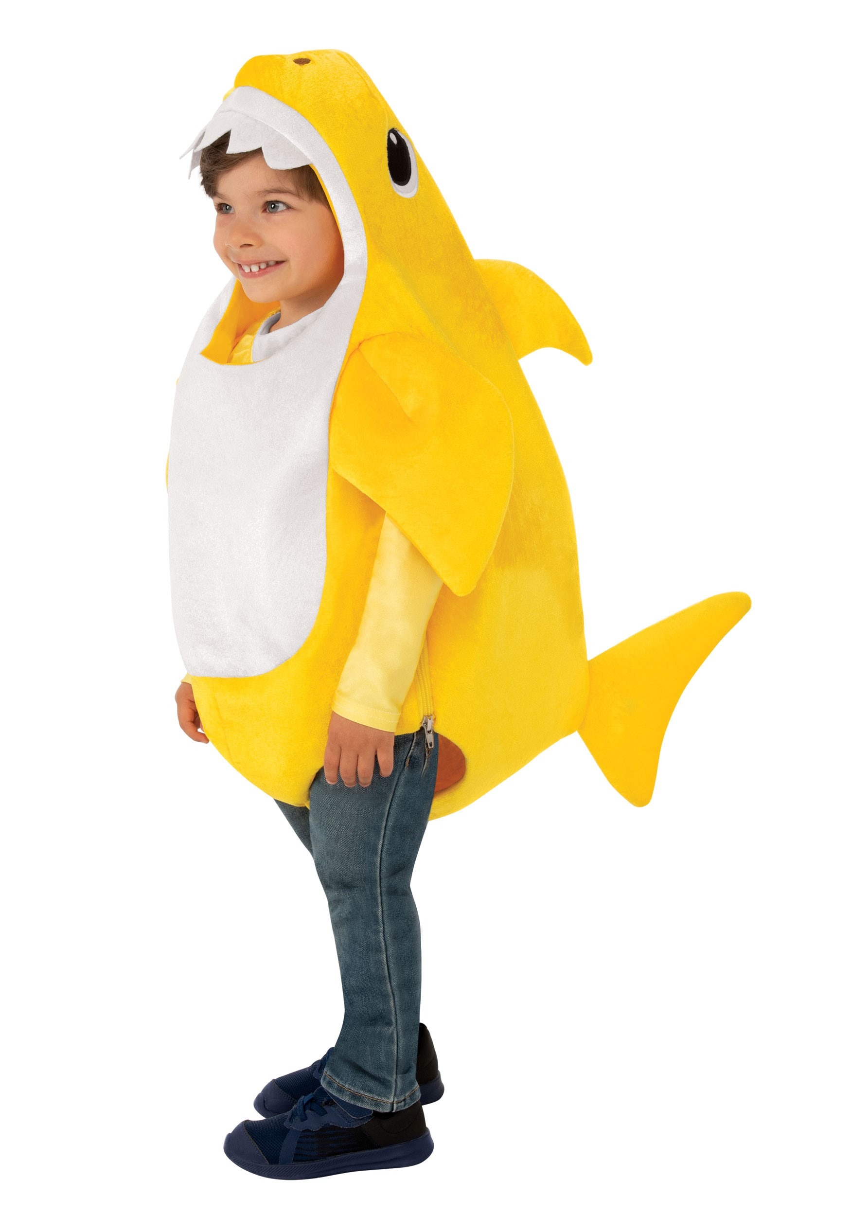 Toddler Baby Shark Costume With Sound Chip