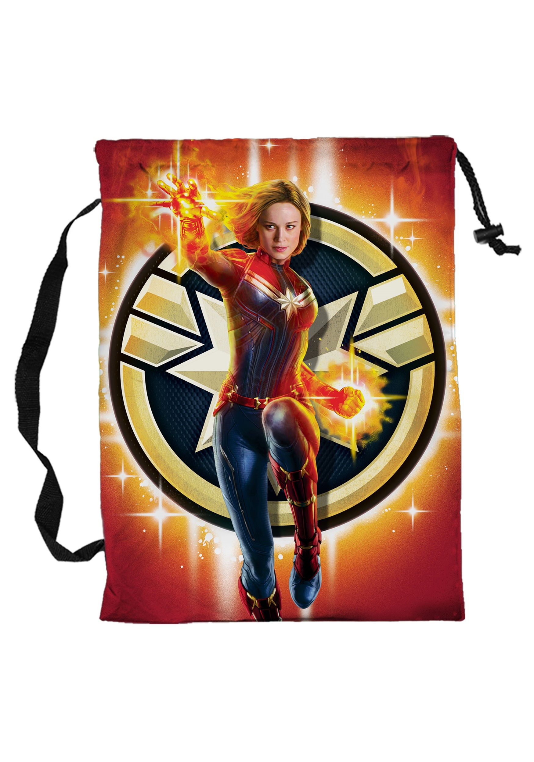 Captain Marvel Pillowcase Trick or Treat Bag
