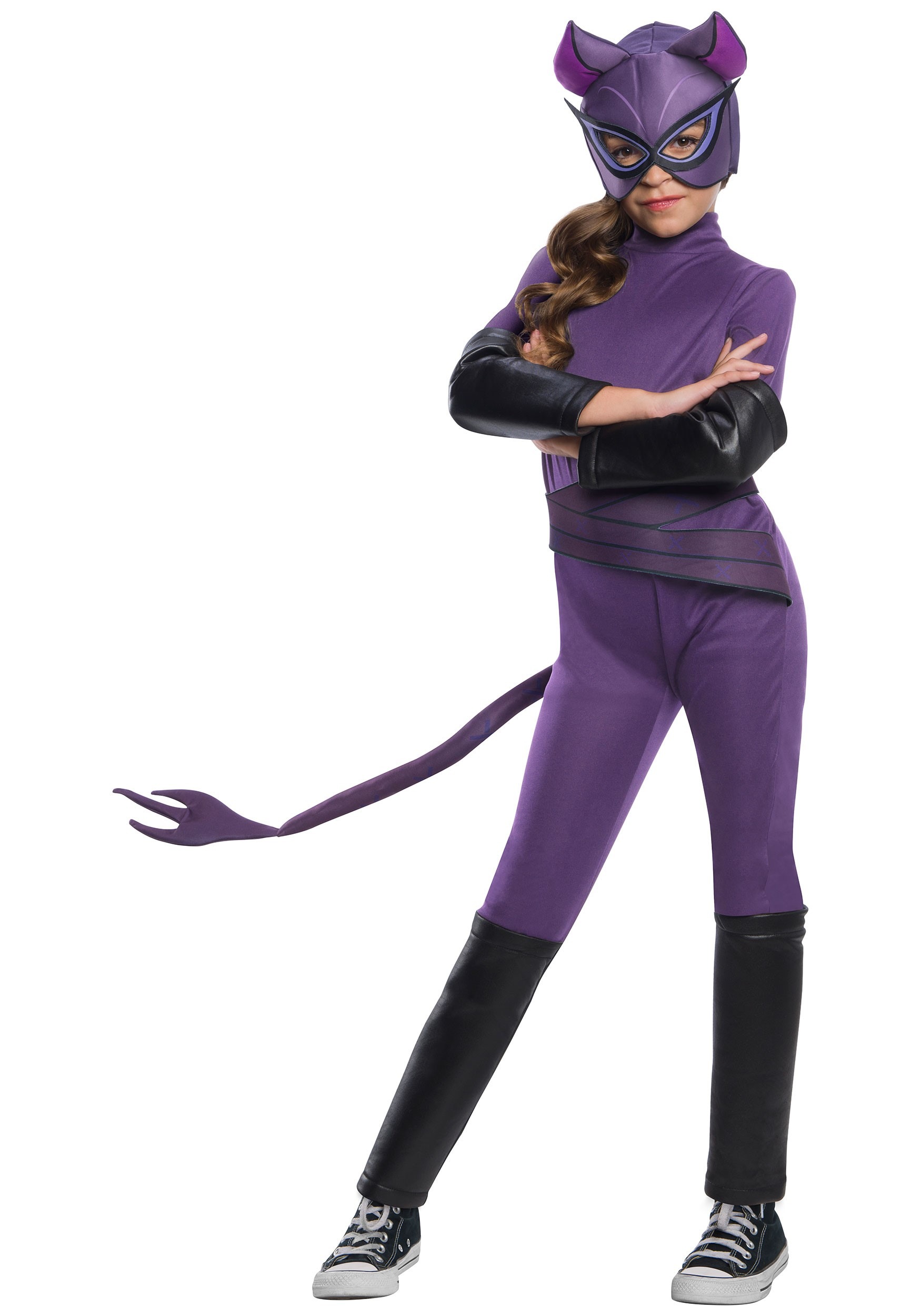 Catwoman Girls Deluxe Costume