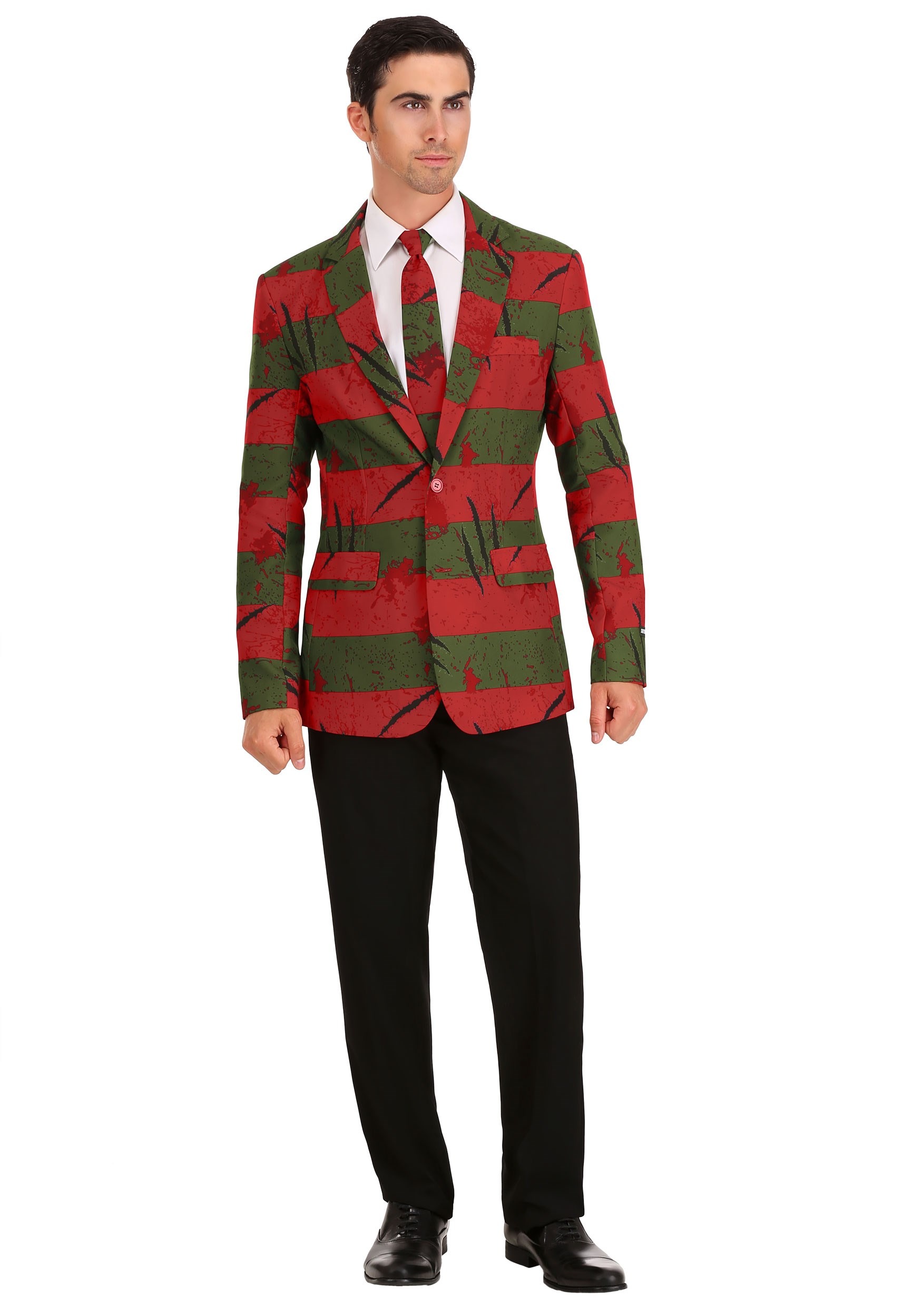 Freddy Krueger Mens Suit Coat