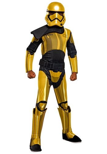 Kids Star Wars Golden Stormtrooper Commander Pyre Deluxe