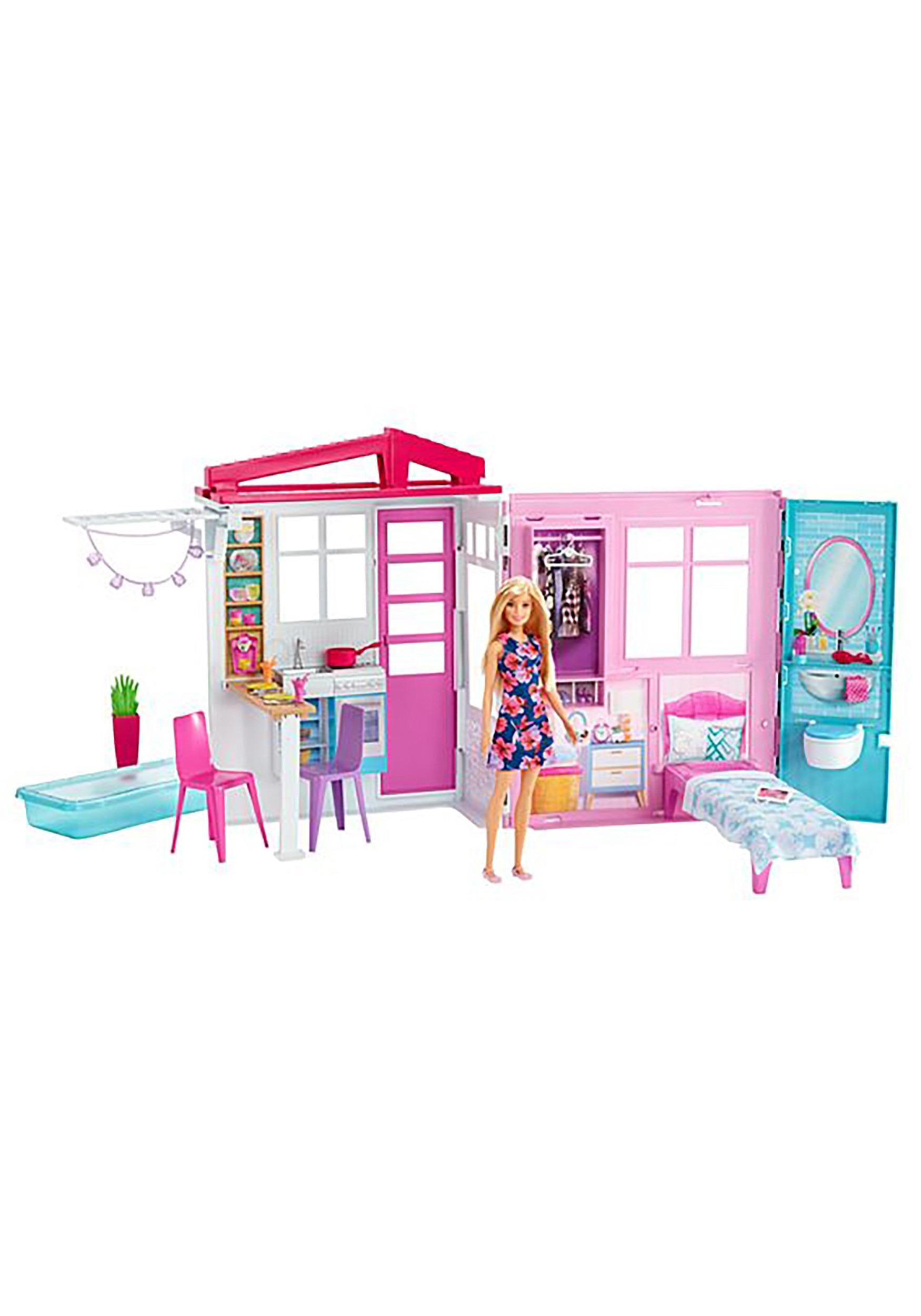 Barbie Doll and House Play Set