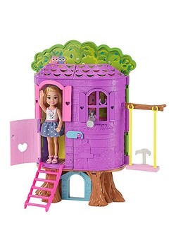 Barbie Club Chelsea Doll and Treehouse