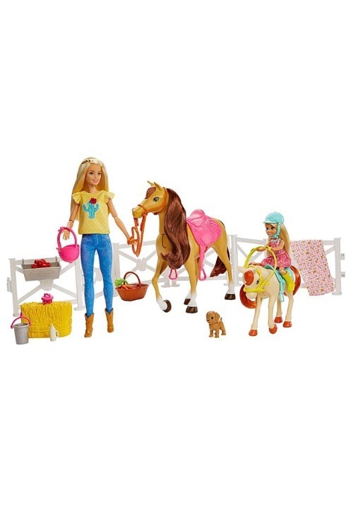 Barbie Hugs N Horses