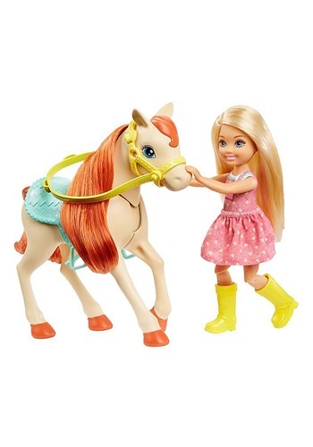 barbie hugs n horse