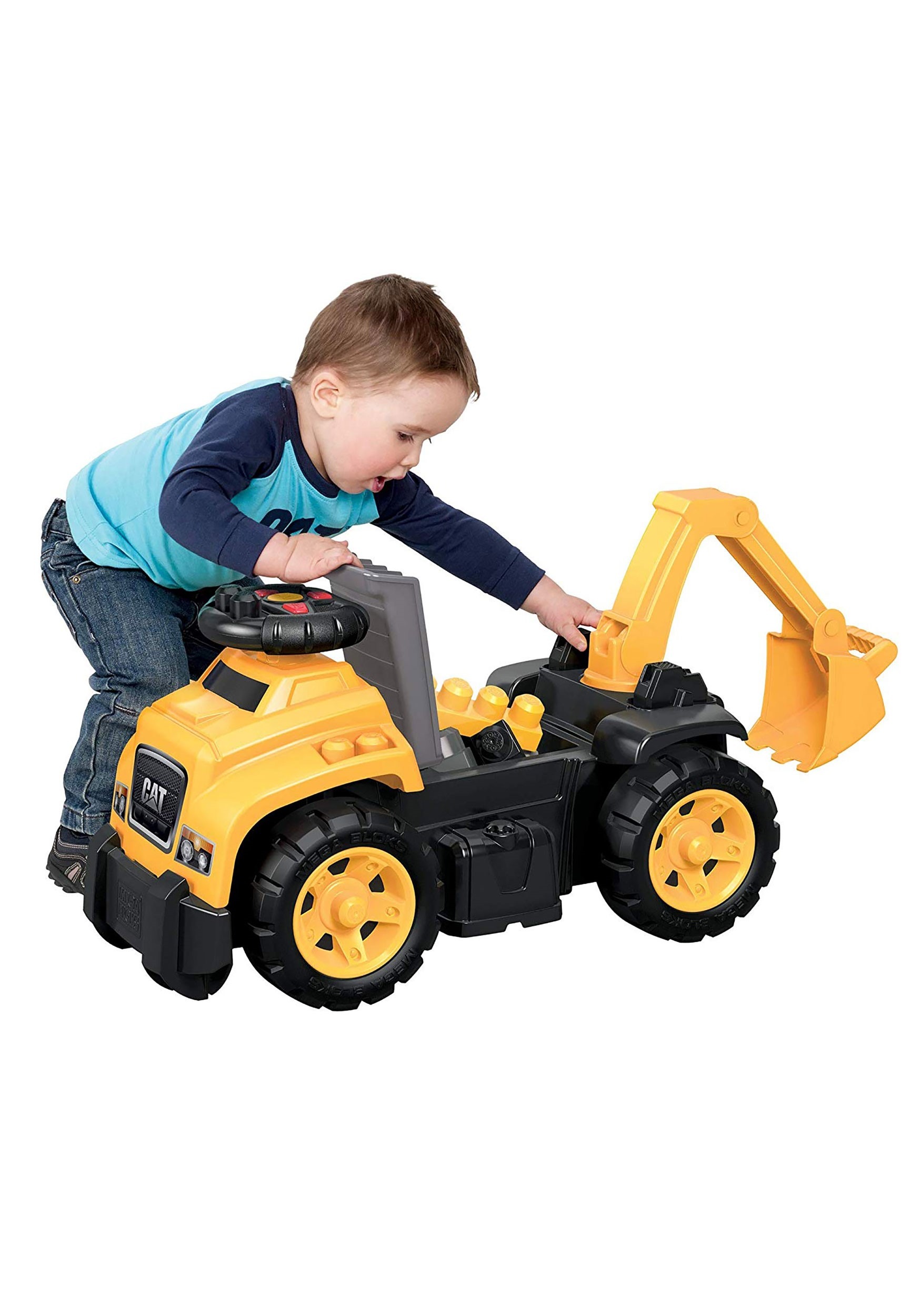 excavator sit on toy