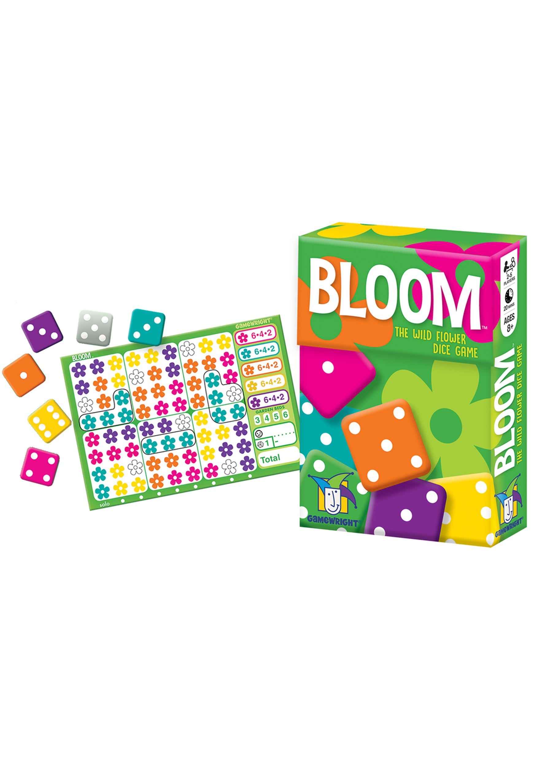 Gamewright Bloom- The Wild Flower Dice Game For Fun
