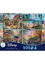 Thomas Kinkade Disney Dreams Collection 4-in-1 Puz Alt 1