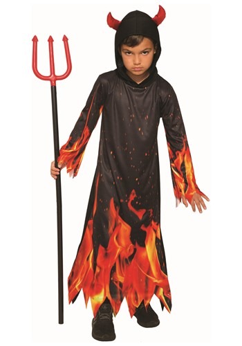 Boys Fire Devil Costume