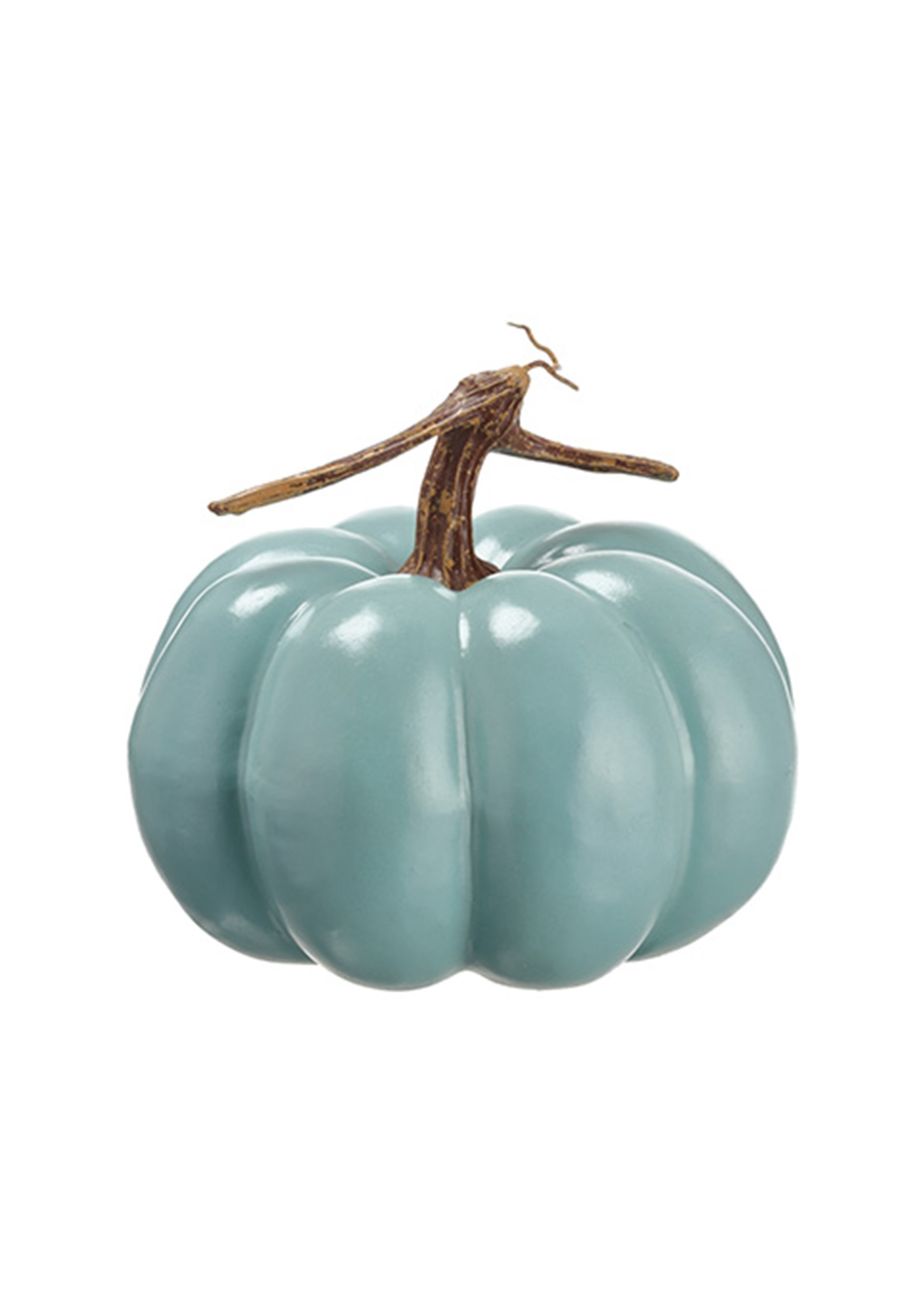 Teal Trick or Treat Halloween Pumpkin Decoration Teal Trick or Treat Halloween Pumpkin Decoration