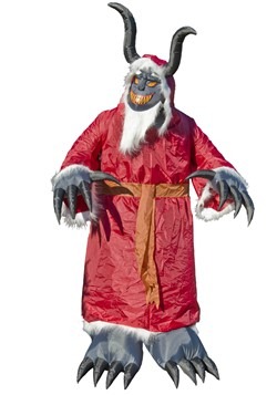 Animated Inflatable Krampus Decoration