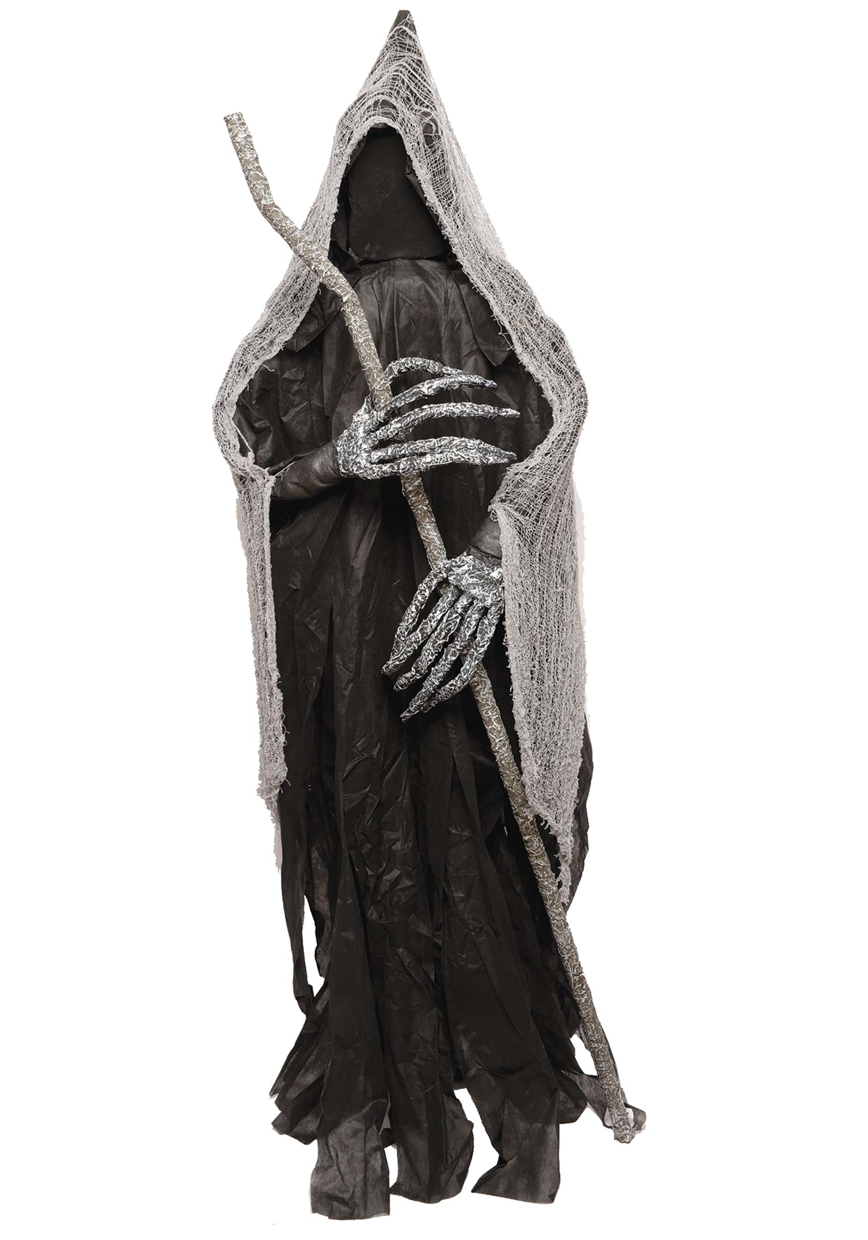 6FT Reaper with Staff Halloween Decoration