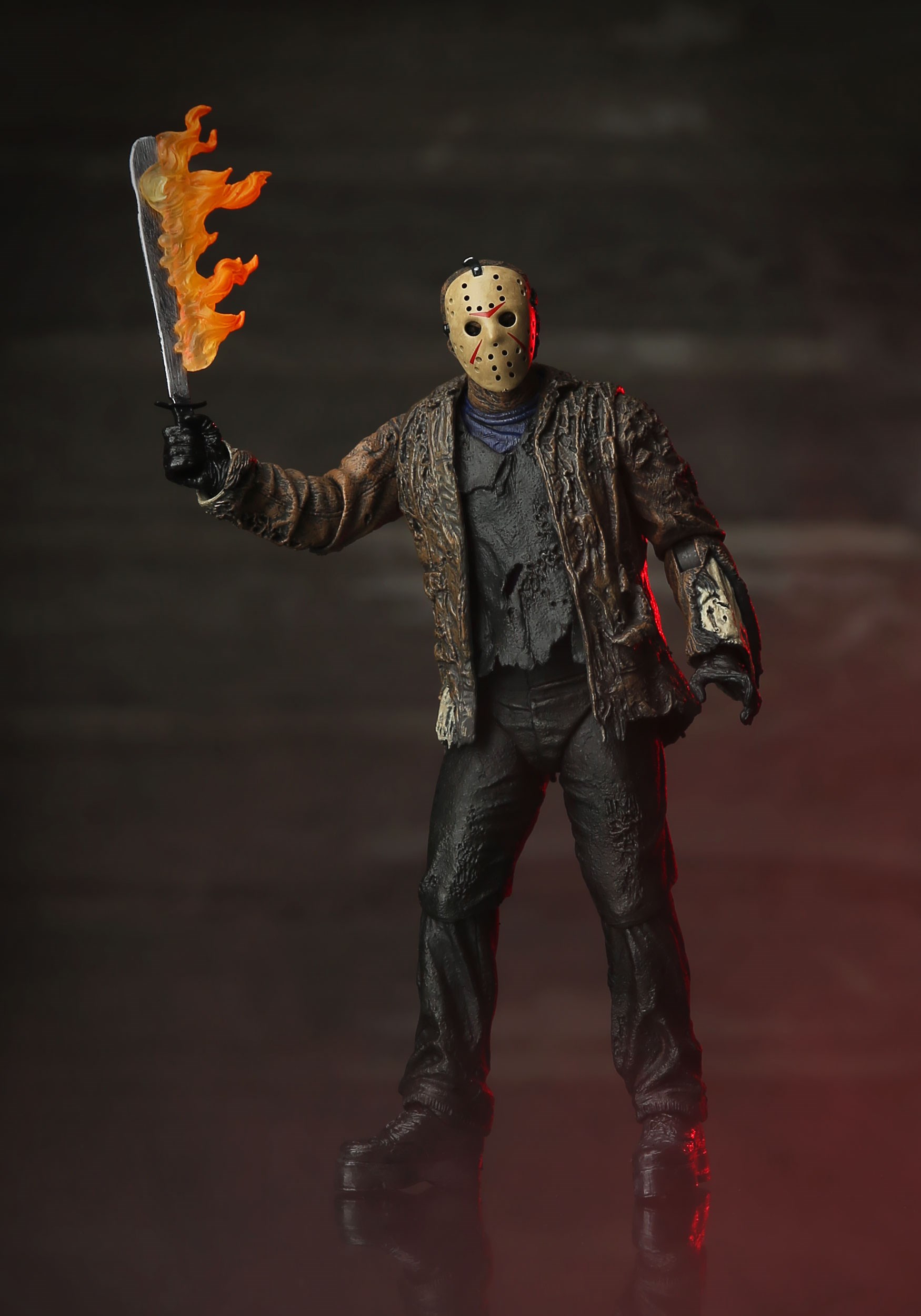 7&quot; Scale Action Figure - Freddy vs Jason - Ultimate Jason