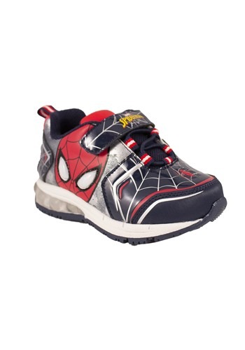 Spiderman Black & Red Lighted Kids Sneaker