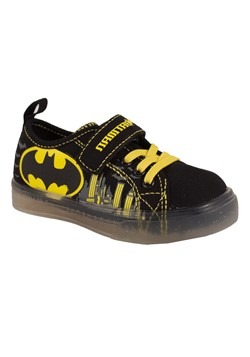 Batman Kids Lighted Canvas Shoe