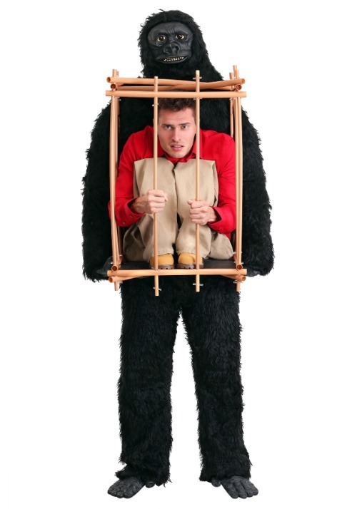 Man in a Gorilla Cage Adult Costume-update1