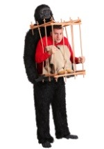 Man in a Gorilla Cage Adult Costume-alt1