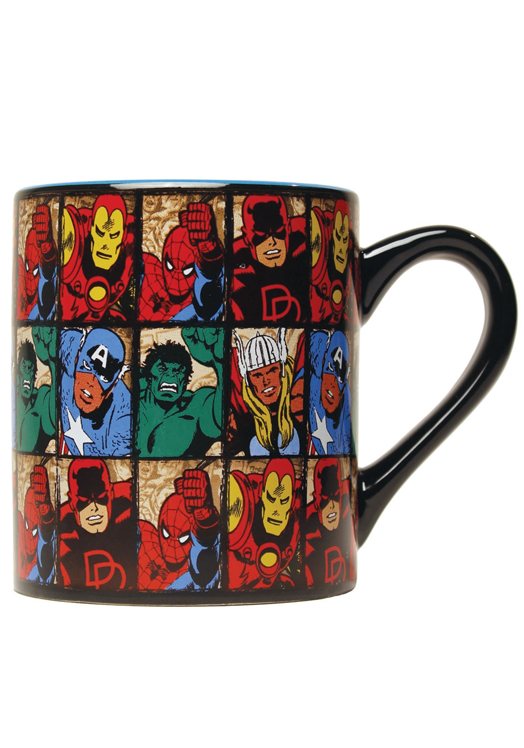 14oz Marvel Comics Grid Ceramic Mug