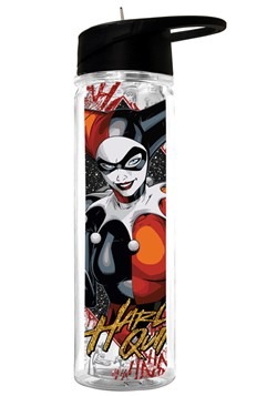 Harley Quinn Diamond 550ml Double Walled Tritan Water Bottle