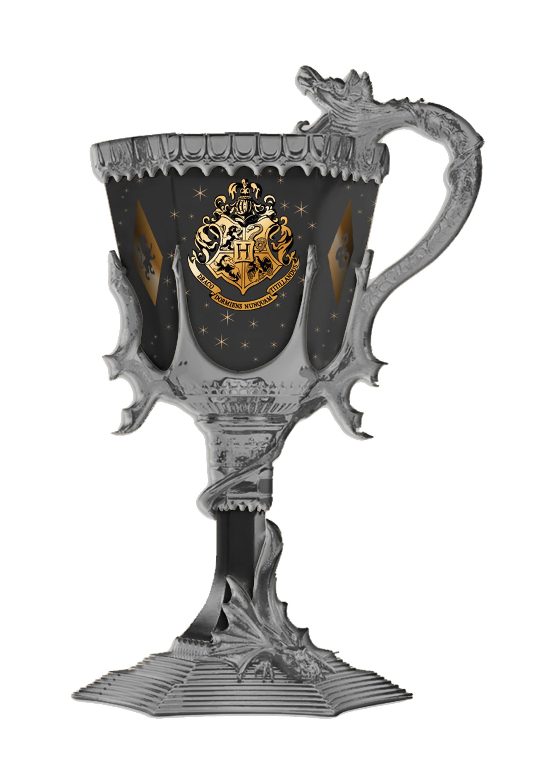 Harry Potter Hogwarts Gold Crest Goblet Sparkles