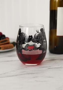 Mickey & Minnie Glitter 20oz Stemless Wine Glass Update