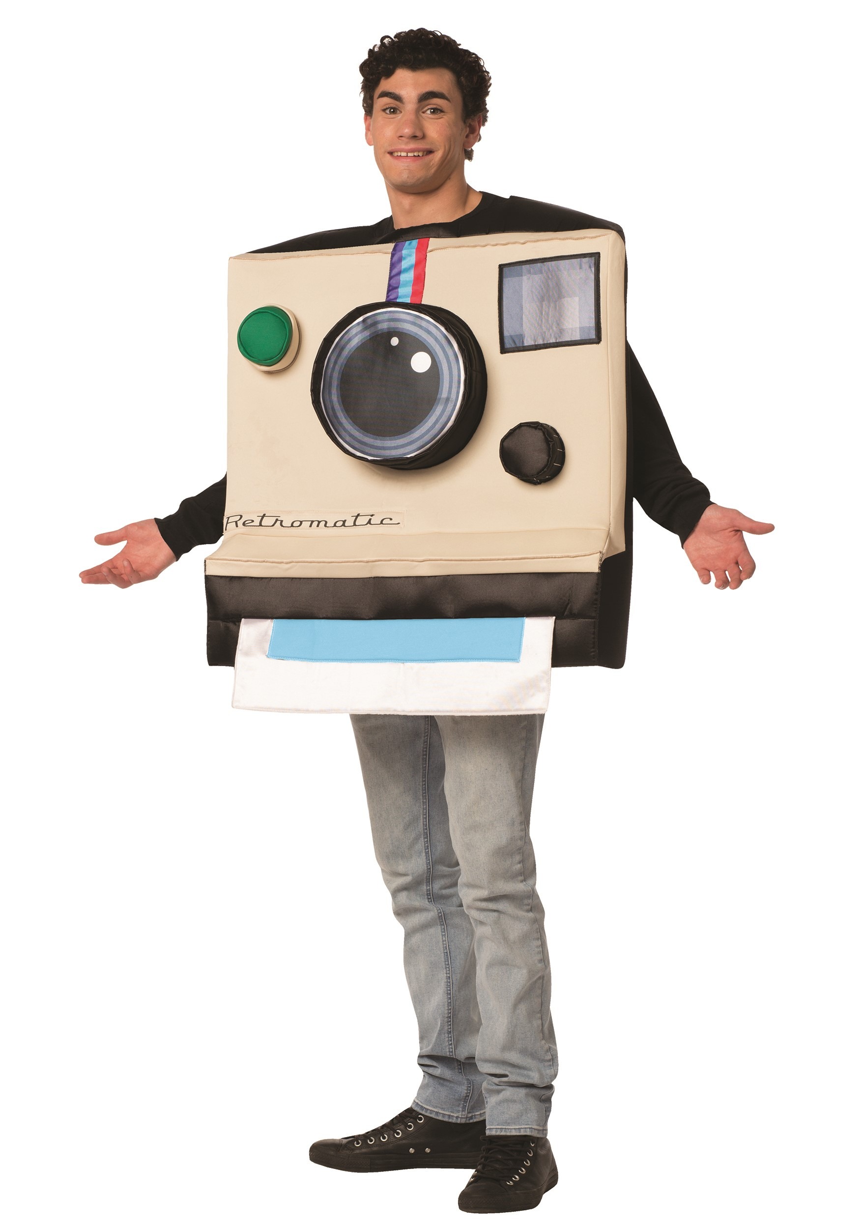 Polaroid Instant Camera Adult Costume