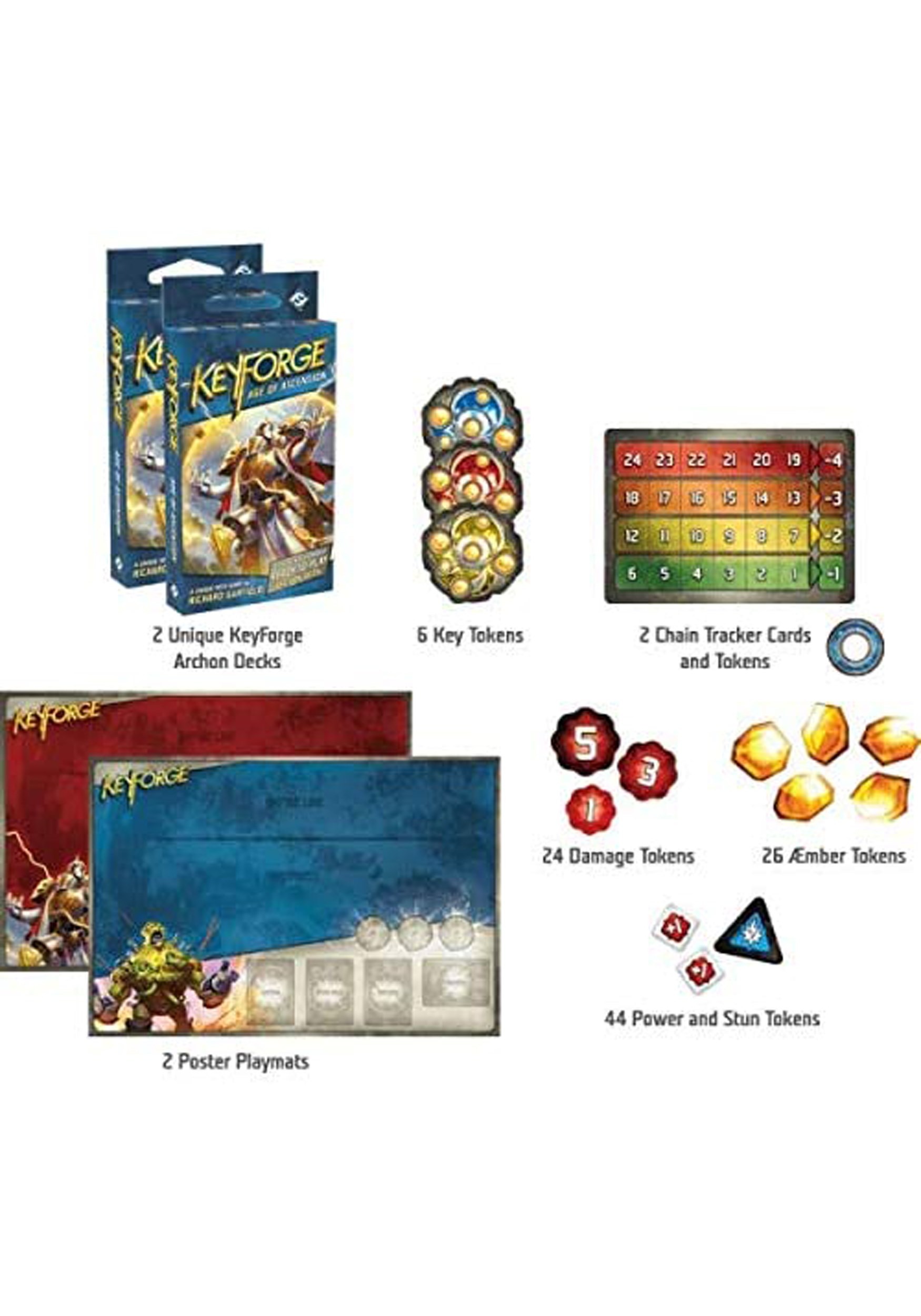 KeyForge: Age Of Ascension Two-Player Starter Set Card Game