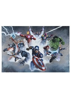 Marvel Avengers 19"x13" Metallic Box Art Wall Deco