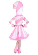 Girls Pink Candy Cane Dress Costume Dress Alt 1