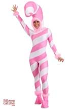 Women's Pink Candy Cane Jumpsuit  Alt 3