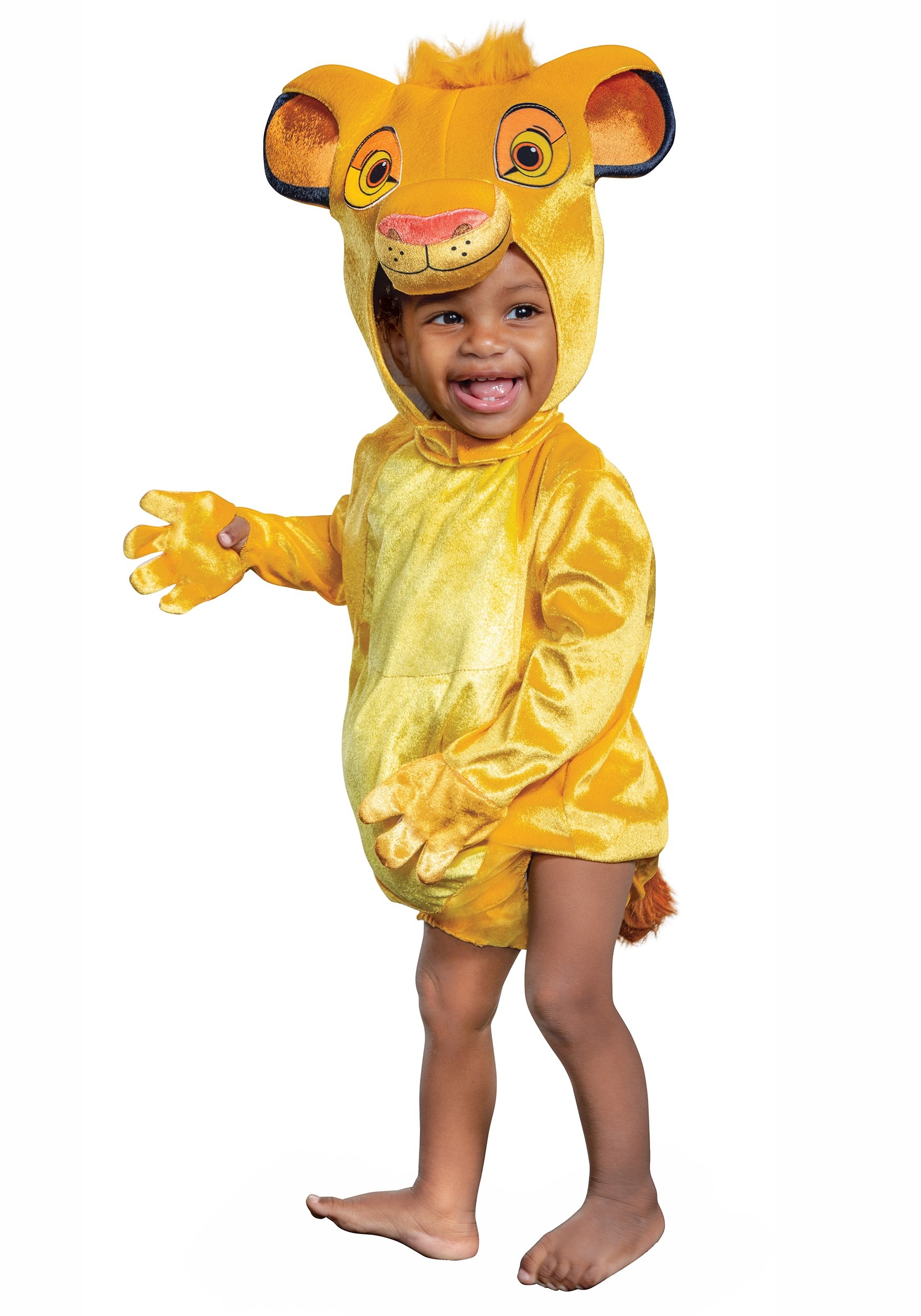 Photos - Fancy Dress Disney Disguise Infant Lion King Simba Costume Orange DI13993 