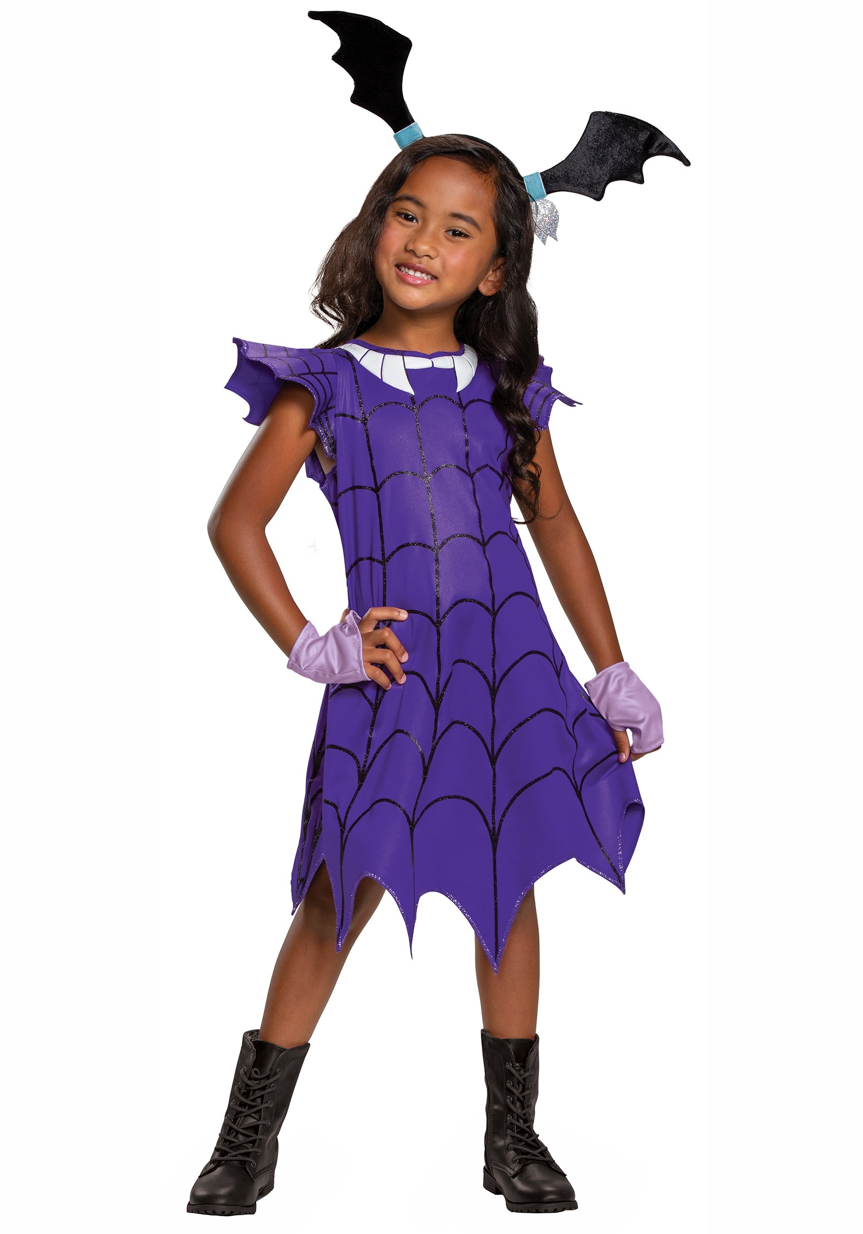 Photos - Fancy Dress Classic Disguise Toddler Vampirina Ghoul  Costume Black/Purple DI20230 