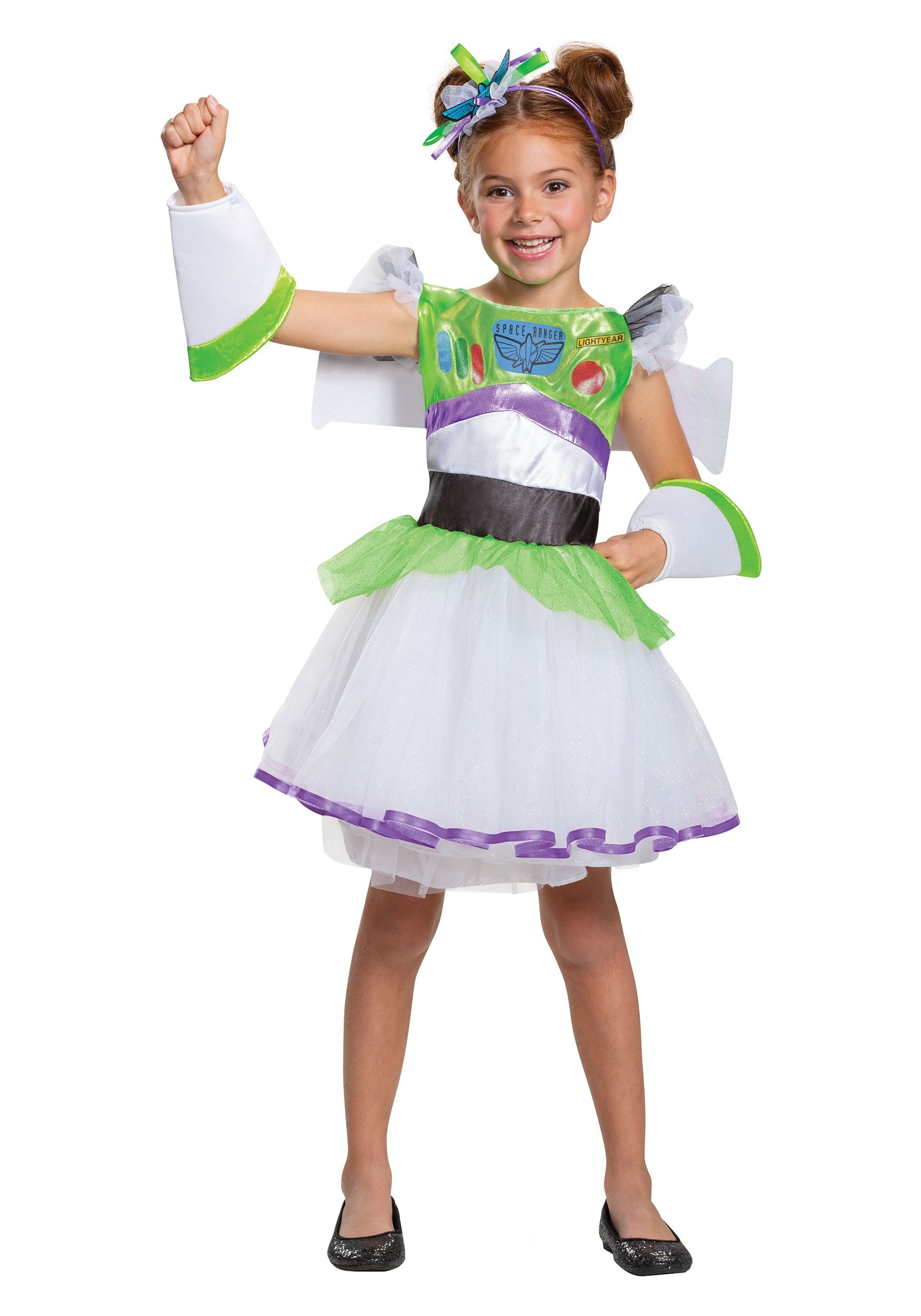 Photos - Fancy Dress Disguise Buzz Lightyear Toy Story Girls Tutu Costume | Girl's Costumes Gre