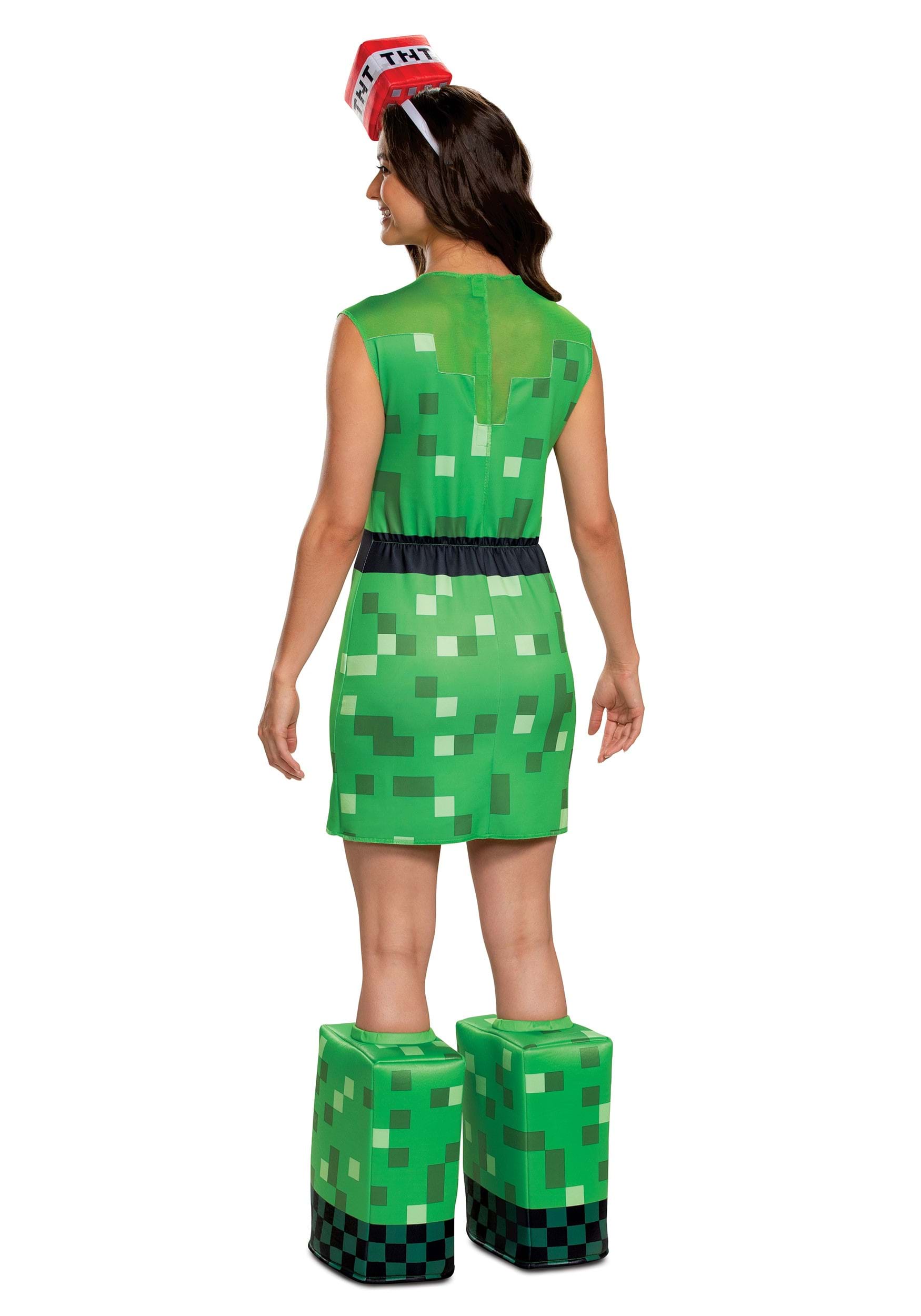 Minecraft Creeper Costume for Women