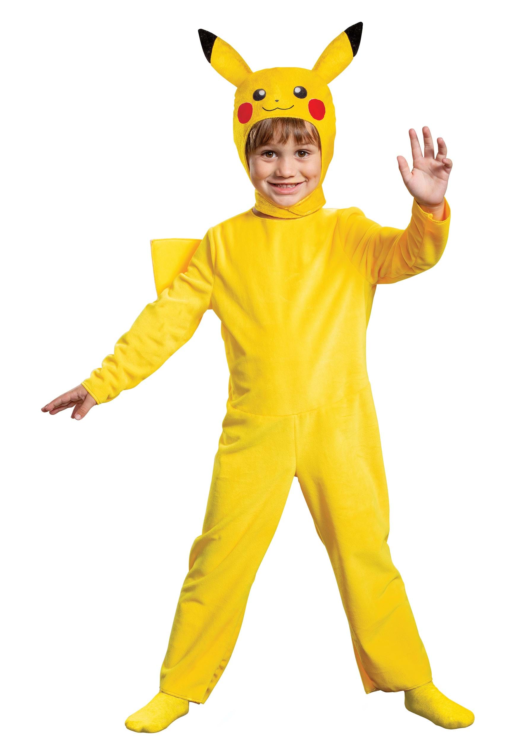 Men's Classic Pikachu Costume – Large