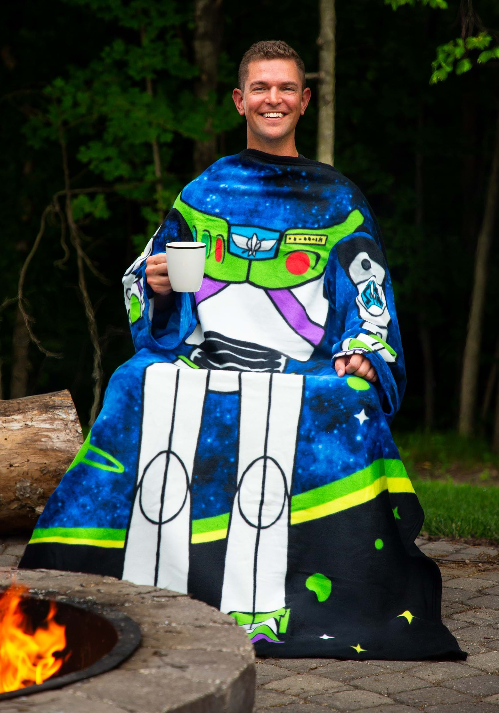 Toy Story Buzz Lightyear Comfy Throw For Adults