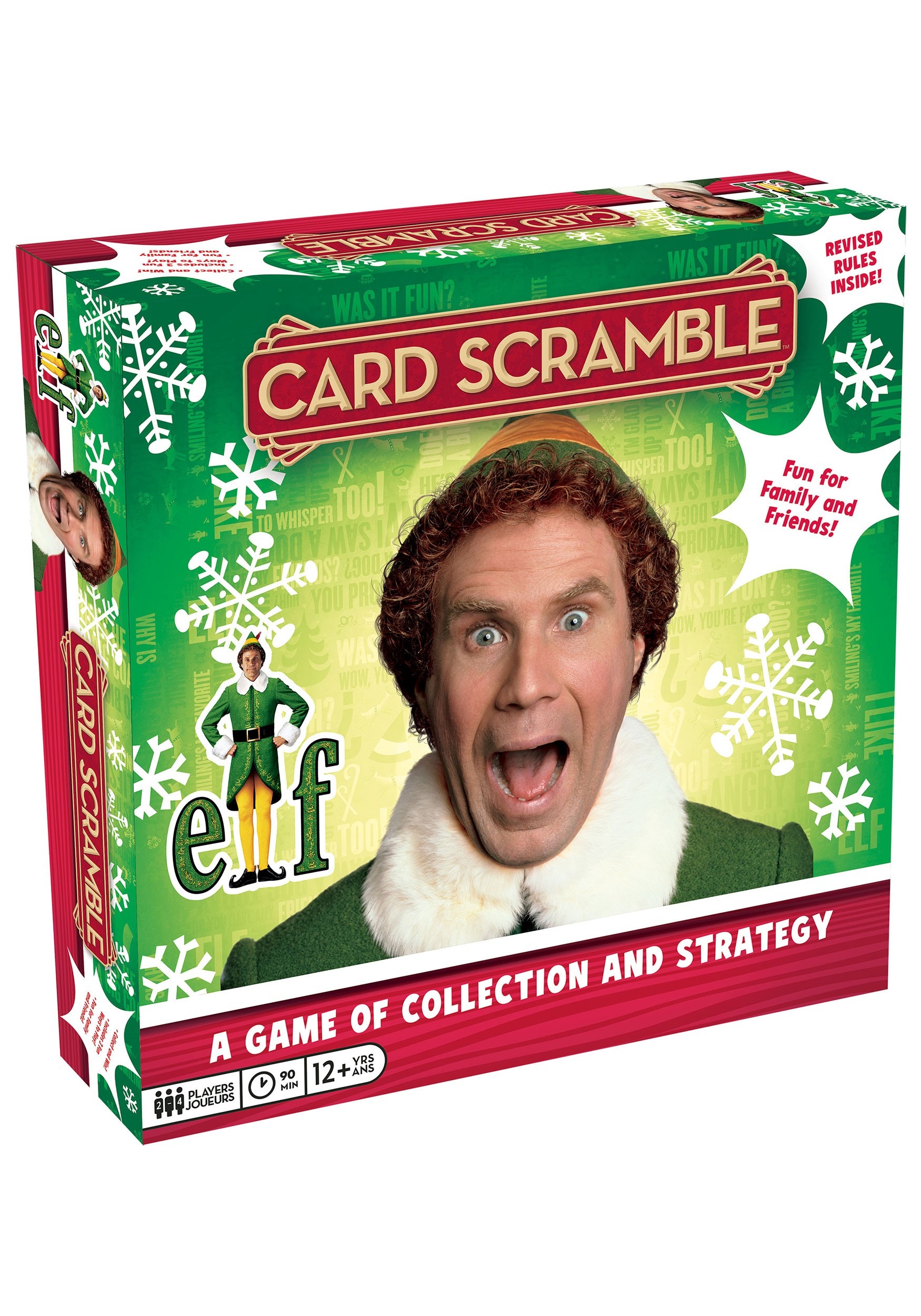 Buddy the Elf Scramble Card Game
