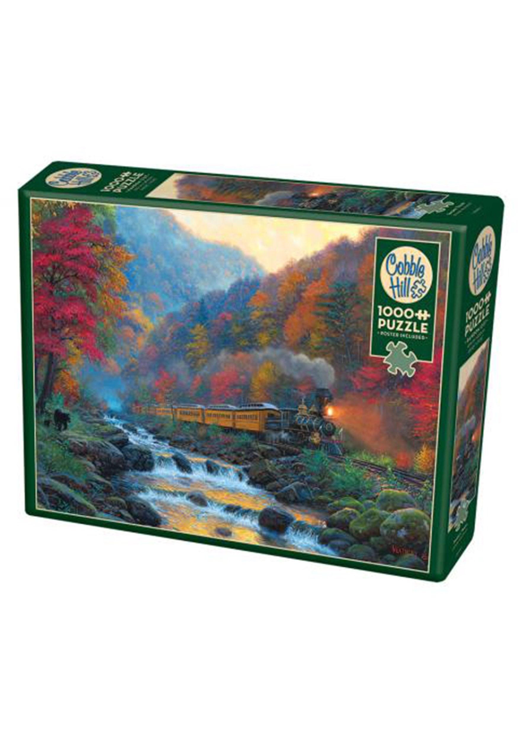 Smoky Train 1000 Piece Cobble Hill Puzzle